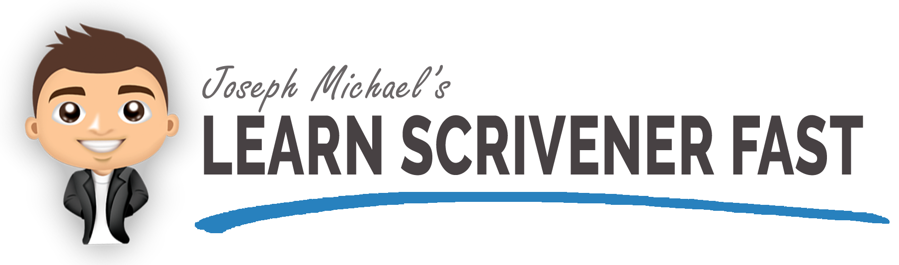 www.learn-scrivener-fast-com jospeph-michael logo